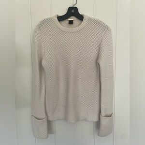 Magaschoni Cashmere Crewneck Sweater in Cream S
